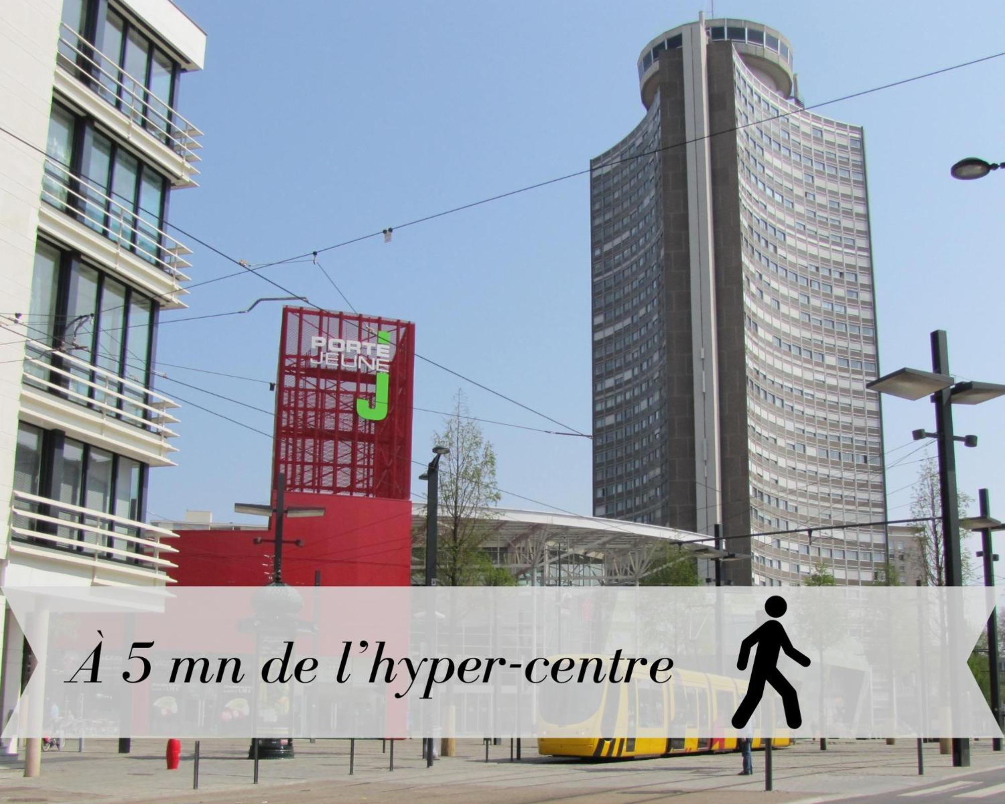 Le K - Mulhouse Centre Lägenhet Exteriör bild