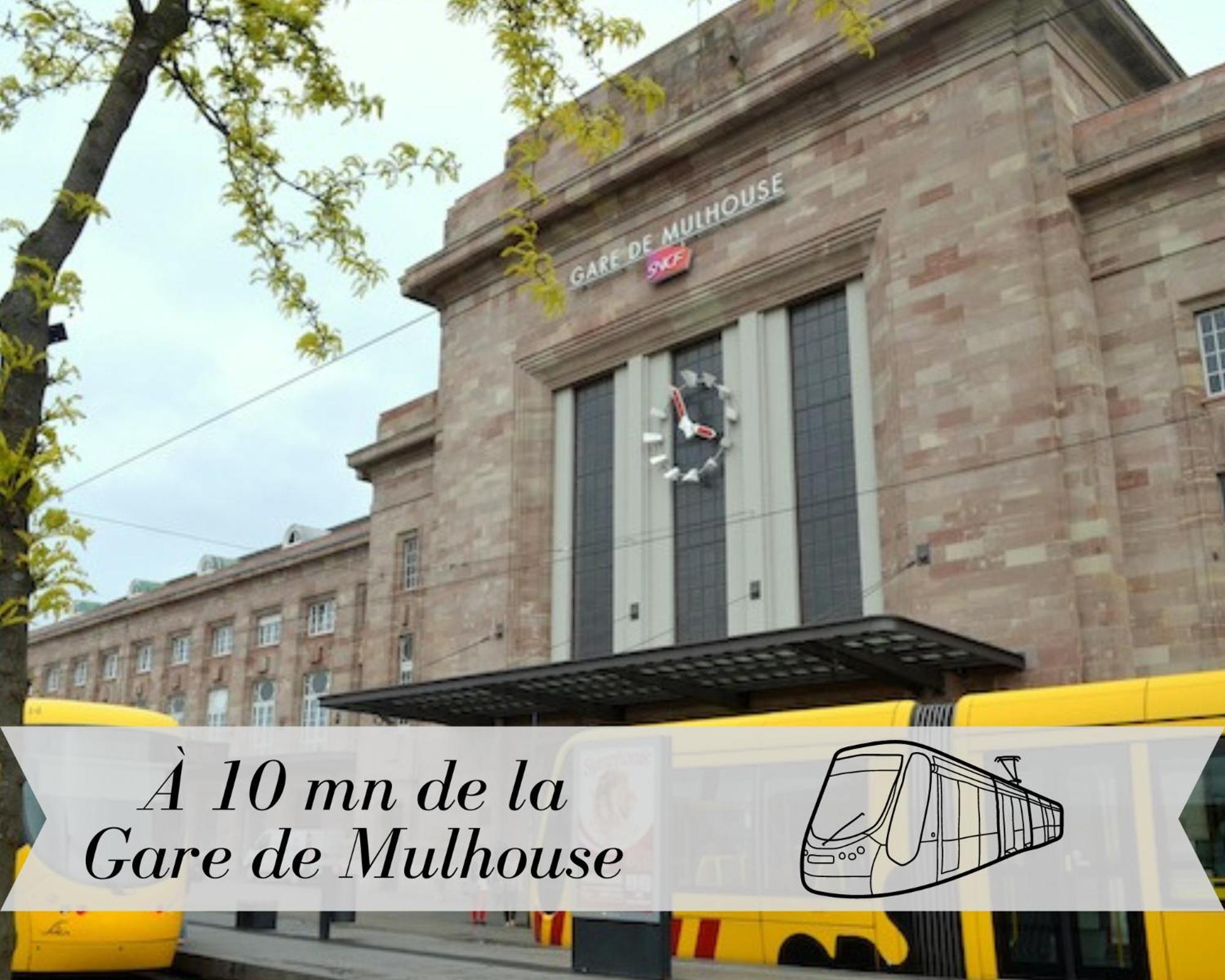 Le K - Mulhouse Centre Lägenhet Exteriör bild
